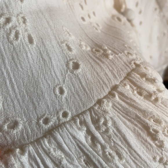 COPY - White full length summer dress - Picture 4 of 4